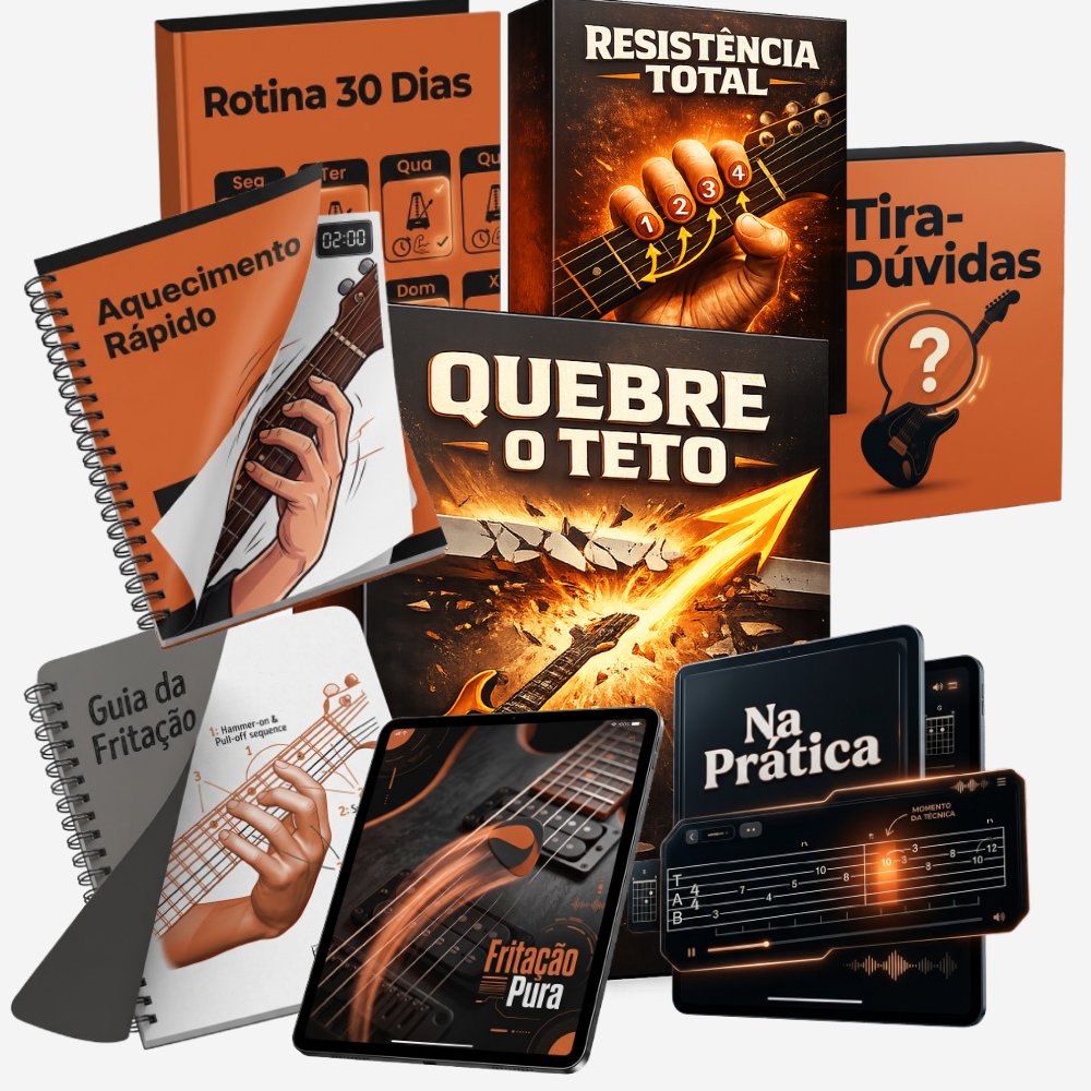 Tudo que você recebe na Fritação Intensiva: guias, bônus e materiais